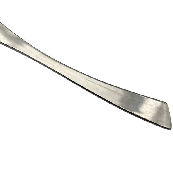 YAMAZAKI Alba‎ Stainless Flatware Fork  Plain Slanted Tip Handle - Picture 4 of 8